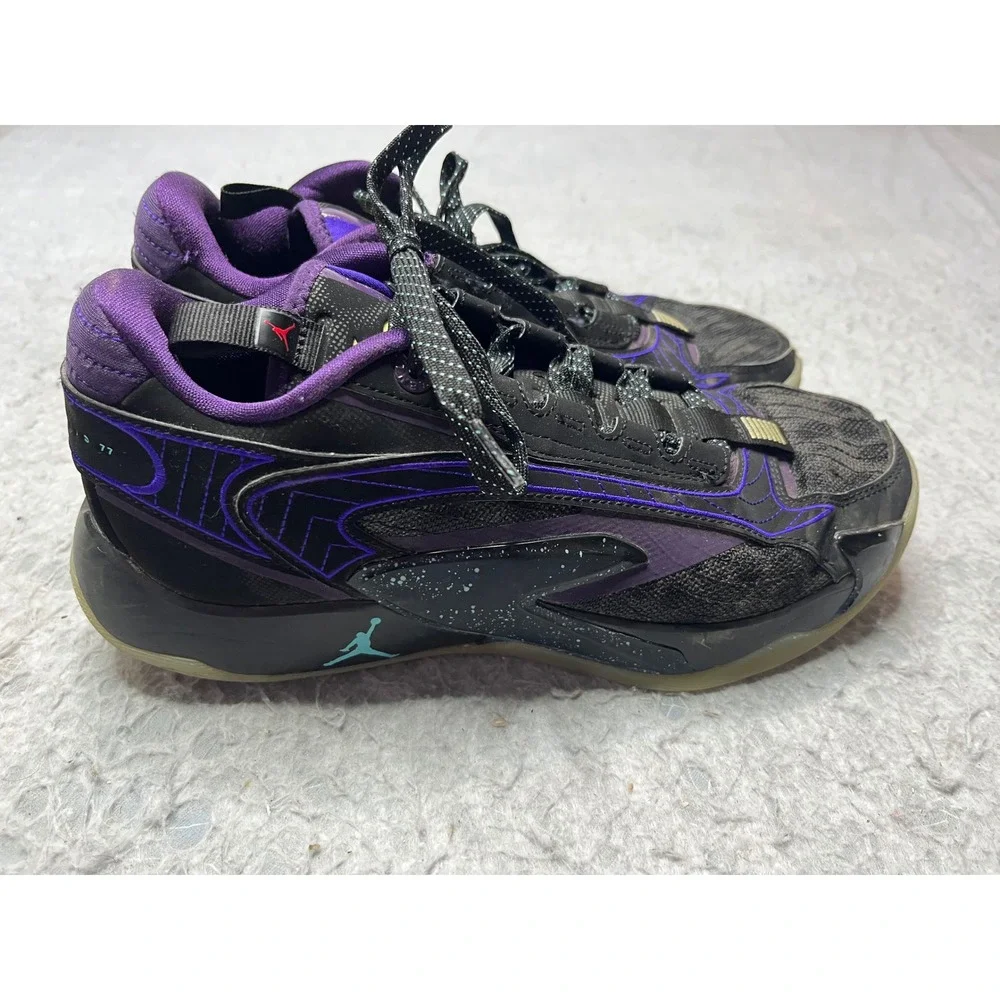 Jordan Luka 2 Cave Purple Black Basketball Shoes DX8733-001 Mens 8.5